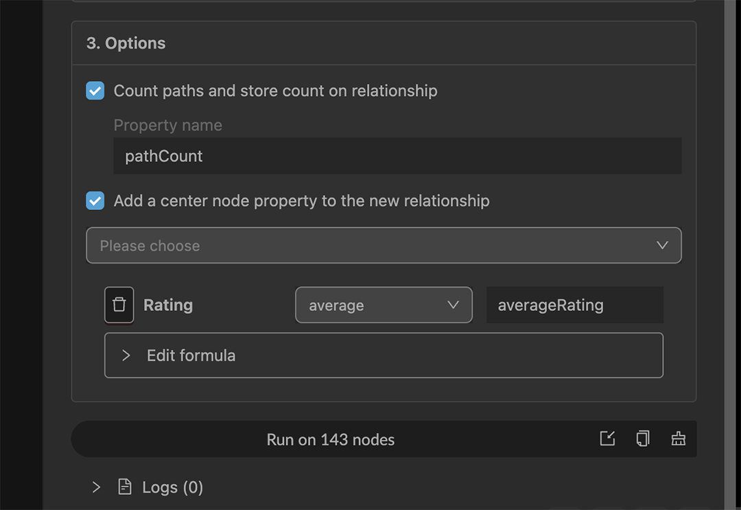 06 06 03 ShortcutOptionsRun